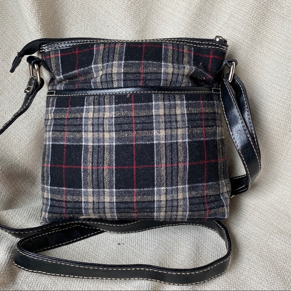 Rosetti black plaid crossbody - Picture 2 of 7